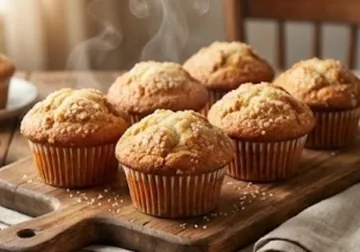 Muffins estilo panadería