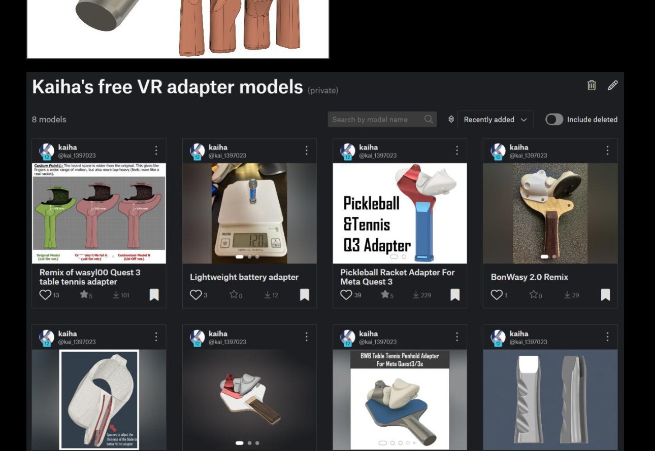 Free community models on Printables