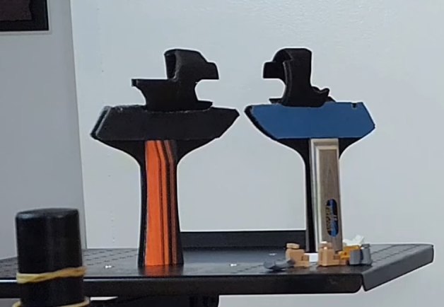 Two wood-handle Ls4life adapters