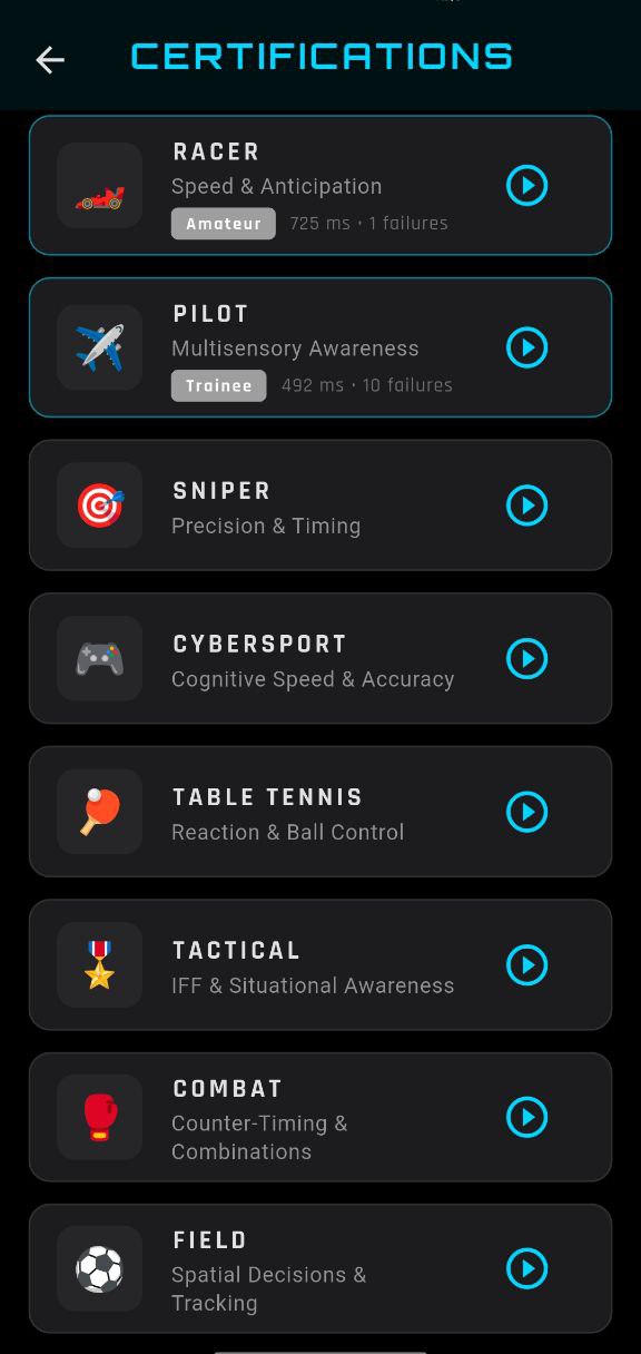 NeuroStrike certification packs